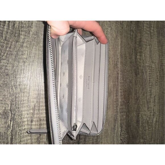 Kate Spade Madison Large Continental Wallet Dusky Pine - Picture 5 of 6